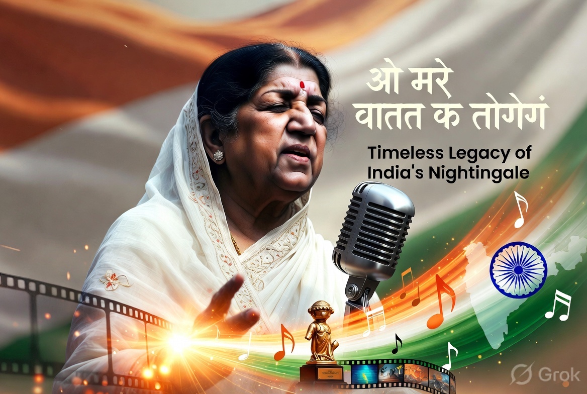 Image related to Lata Mangeshkar: Birth to Timeless Legacy of India's Nightingale
